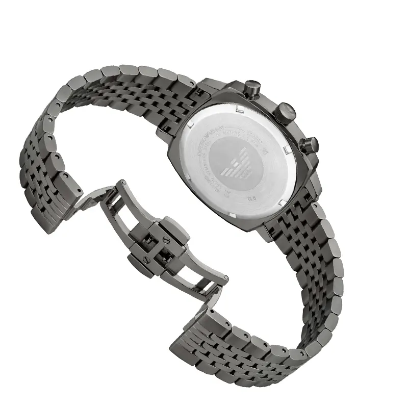 Emporio Armani Aviator Green Dial Rectangular Men's Watch- AR11689